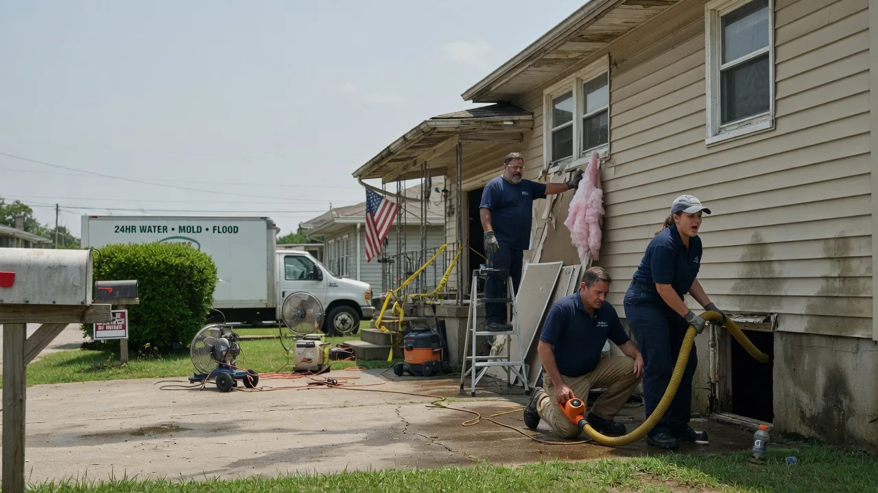 Water Damage Repair in Morning Sun, IA near me